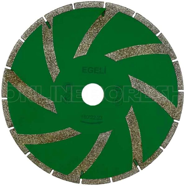 دیسک برشی چاکدار ایگلی mm 180