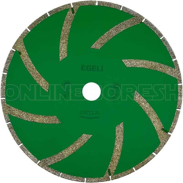 دیسک برشی چاکدار ایگلی 230 mm